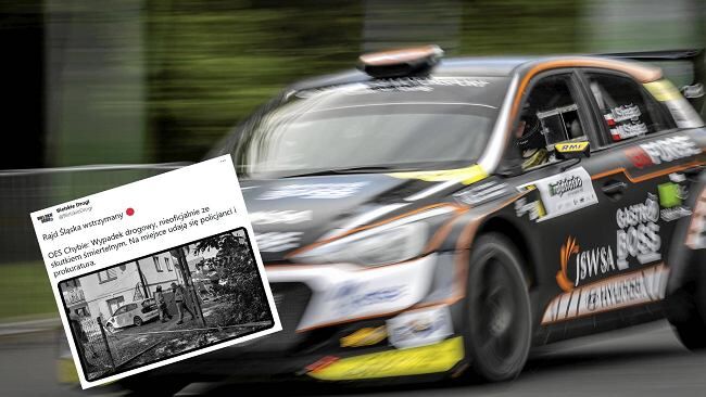 Śmiertelny wypadek na trasie Rajdu Śląska