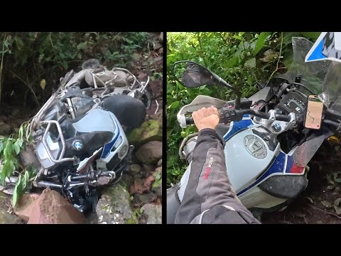 Wpadłem w przepaść z motocyklem podczas podróży do amazońskiej dżungli w Peru 🇵🇪