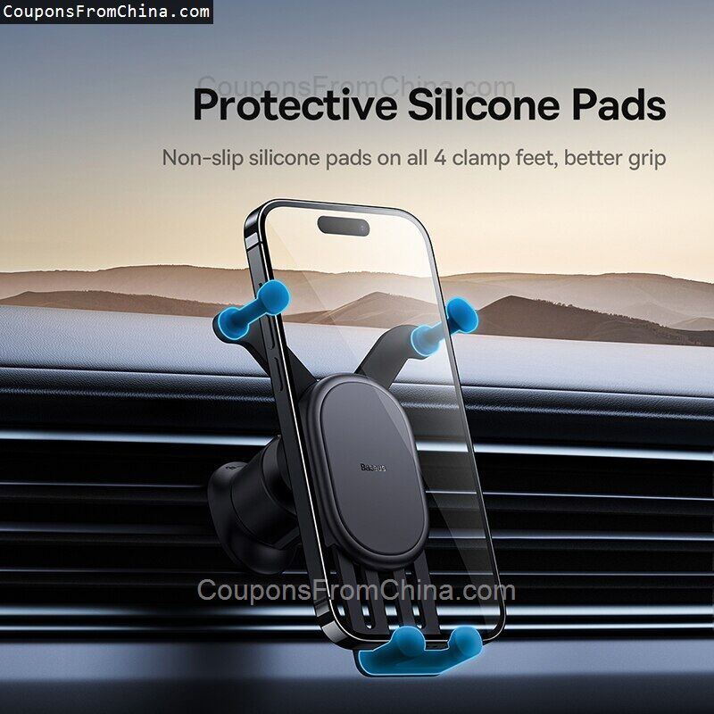 Baseus Car Phone Holder Gravity Auto Restorable za $10.18
