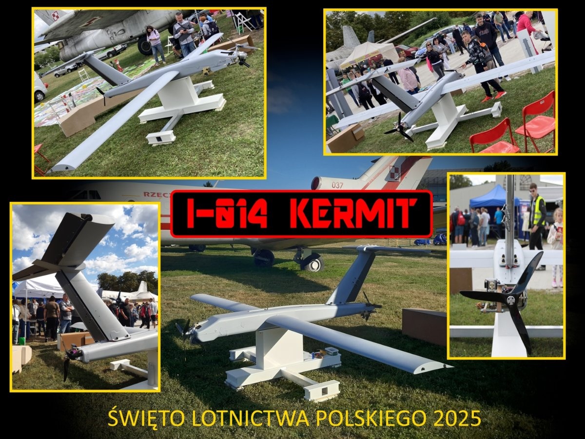 Pierwsza prezentacja drona I-014 „Kermit” – projekt Michała Imiołka
