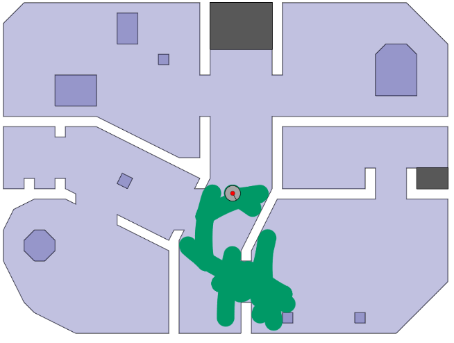 Moja gra dla programistów. Zaprogramuj robota sprzątającego by jak najlepiej posprzątał mieszkanie :)