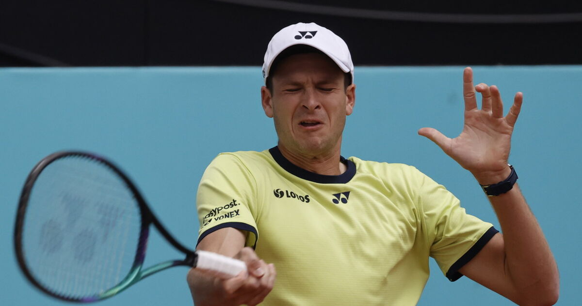 Turniej ATP w Madrycie - Hurkacz w trzeciej rundzie