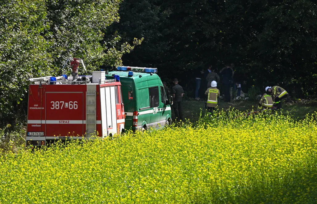 Odnaleziono niezidentyfikowany obiekt powietrzny w powiecie ostrowskim