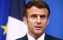 Macron: Rosja przegrała geopolitycznie na Ukrainie i podlega wasalizacji Chin