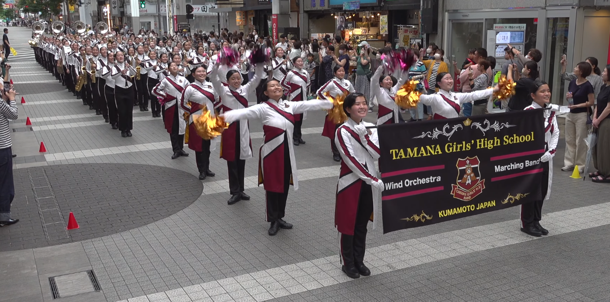 Tamana Women's High School - 35th Kumamoto Prefecture Comprehensive Cultural Festival, Parade Section, 2023-06-01