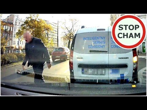Agresja drogowa - wymuszenie środkowy palec blokowanie pasa