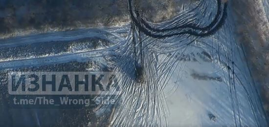 AHS Krab zniszczony przy użyciu dronów Lancet