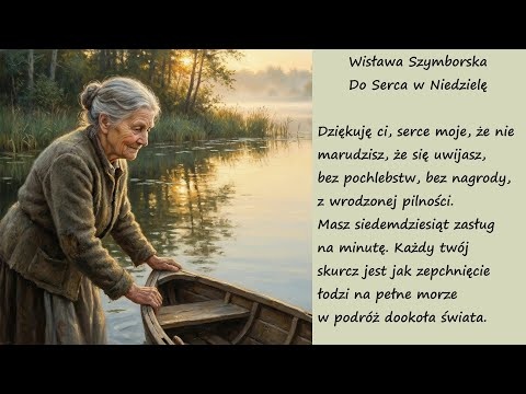 Do Serca w Niedzielę Wisława Szymborska Poezje Wiersze | Poezja Dla Duszy