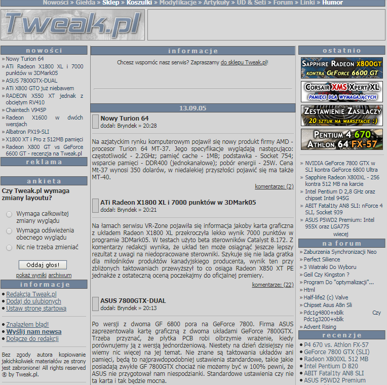 Tweak.pl — pięcioaktowa historia legendarnego protoplasty PurePC