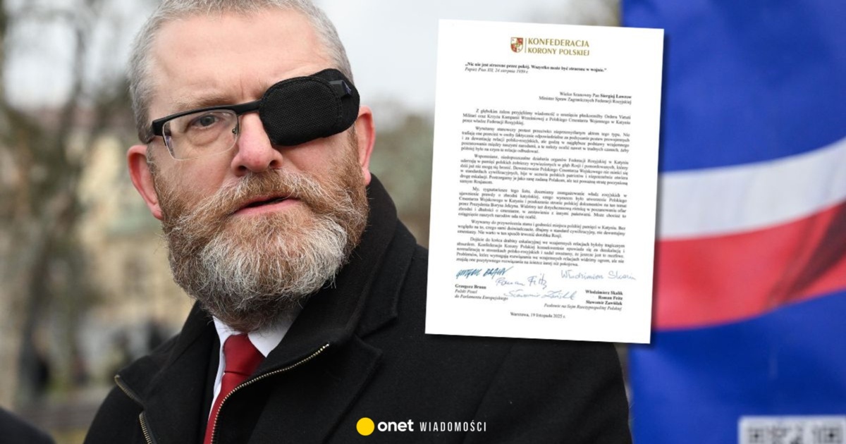 Konfederacja Korony Polskiej pisze listy. Apel do Ławrowa i Sikorskiego