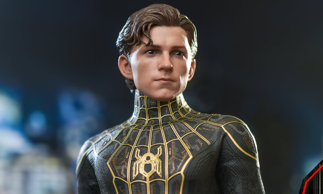 Spider-Man: No Way Home - lepsze zdjęcia czarno-złotego kostiumu. Pajączek strzela magicznymi sieciami?