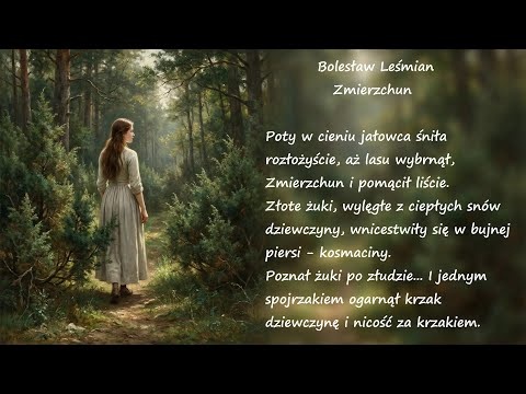 Zmierzchun Bolesław Leśmian Poezje Wiersze | Poezja Dla Duszy