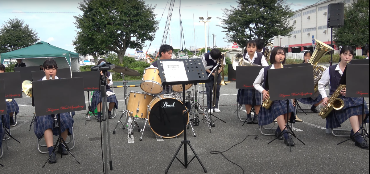 Ube Frontier University Fuzoku Kagawa High School - Happy BUS Day Ube City Bus Customer Appreciation Day, 2024-09-28