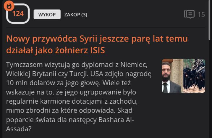 Znów cenzorskie zapędy wykopu. Znalezisko z płomieniem znika a użytkownik z banem