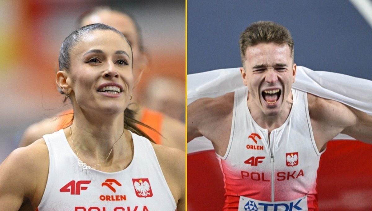 Natalia Bukowiecka i Jakub Szymański z medalami na HMŚ w Toruniu.