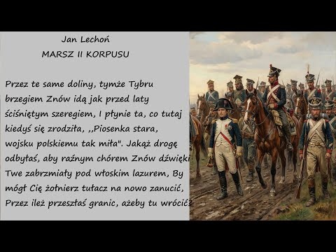 Marsz ll Korpusu Jan Lechoń Poezje Wiersze