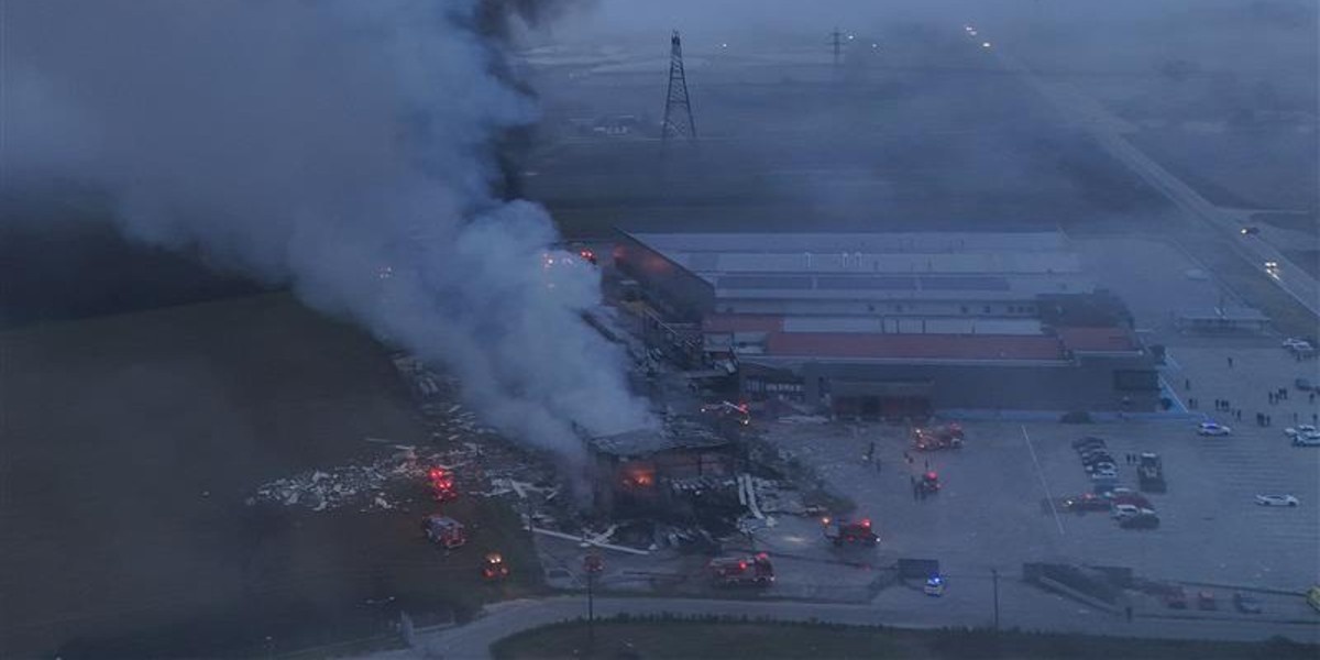 Pożar w fabryce słodyczy w Grecji. Są 3 ofiary śmiertelne