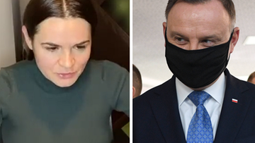 Rozmowa Duda-Cichanouska o kryzysie na granicy. Prezydent RP: dziękujemy za jasne stanowisko