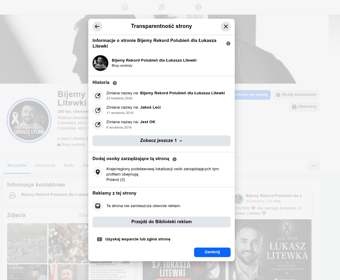 Internetowe hieny żerują na śmierci Litewki