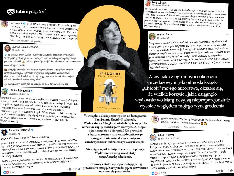 „Chłopki” i spór o miliony, czyli takiej dyskusji na rynku książki nie było od dekady