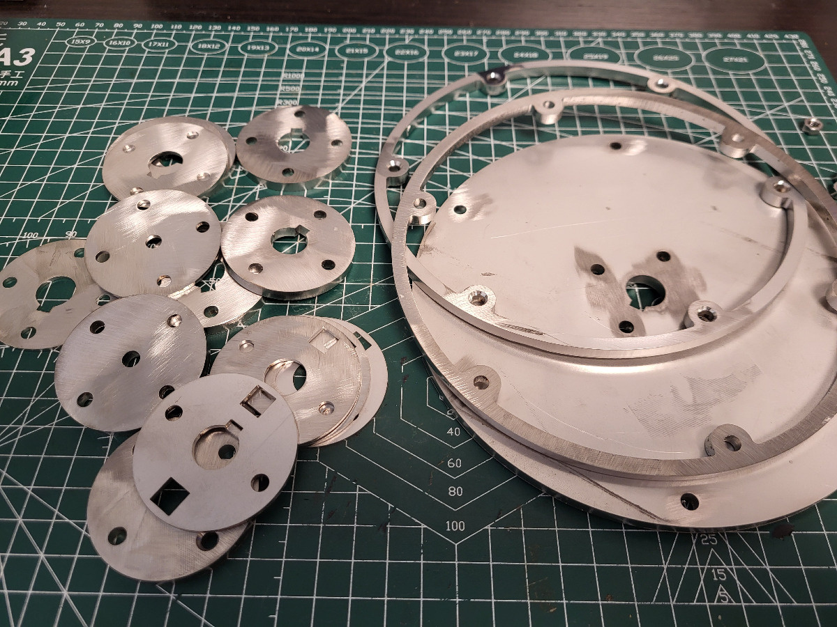 Szlifierka na pas bezkońcowy - rolka napędowa, prototypy.