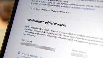 Dworczyk: ponad milion osób zgłosiło się już do Loterii Narodowego Programu Szczepień