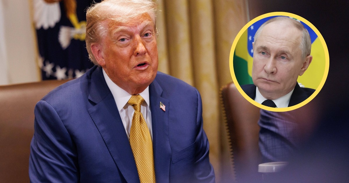 Donald Trump groził Władimirowi Putinowi "zbombardowaniem Moskwy".