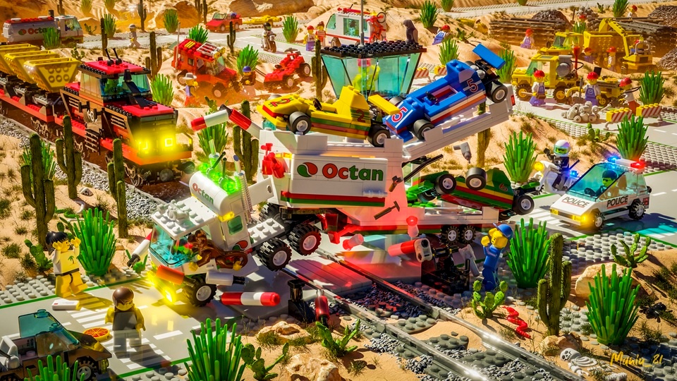 Wprawianie pociągów w ruch: historia pociągów, torów, silników i nie tylko LEGO