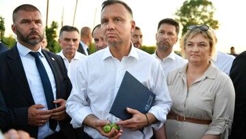 Prezydent spotkał się z poszkodowanymi przez wichury