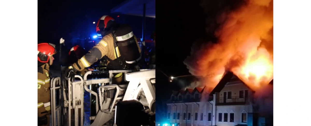 Tragiczne Boże Narodzenie. Ponad 1000 interwencji strażaków