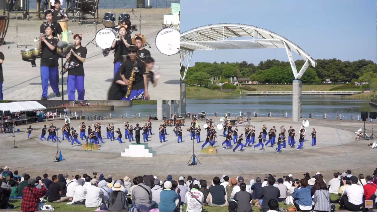Narashino City Second Junior High School - National Hitachi Seaside Park, 2025-05-05