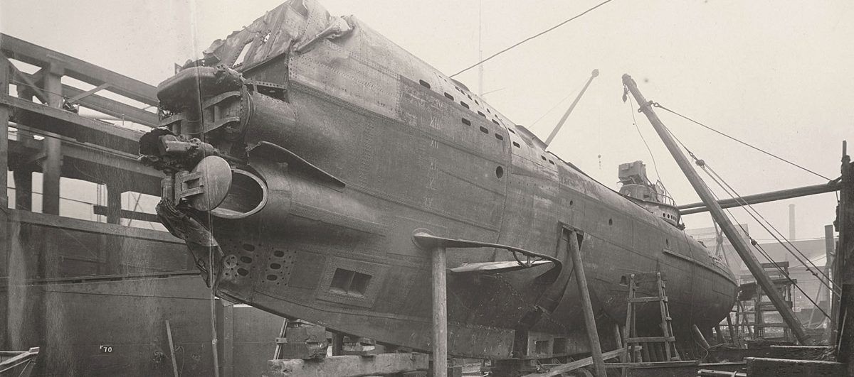 Niemiecki u-boot SM UB 110 – wrak wydobyty z głębin