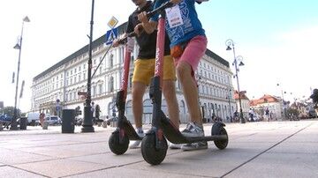 "Będziemy wizualnie mierzyć prędkość hulajnóg". Straż Miejska z nowymi uprawnieniami