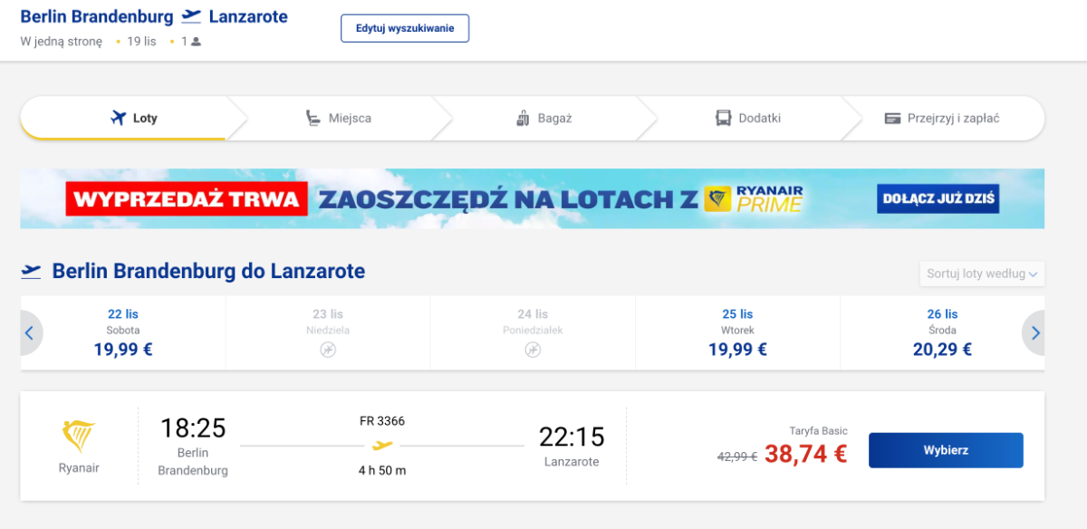 Jak najtaniej polecieć na Lanzarote? Loty bezpośrednie od 85 zł!