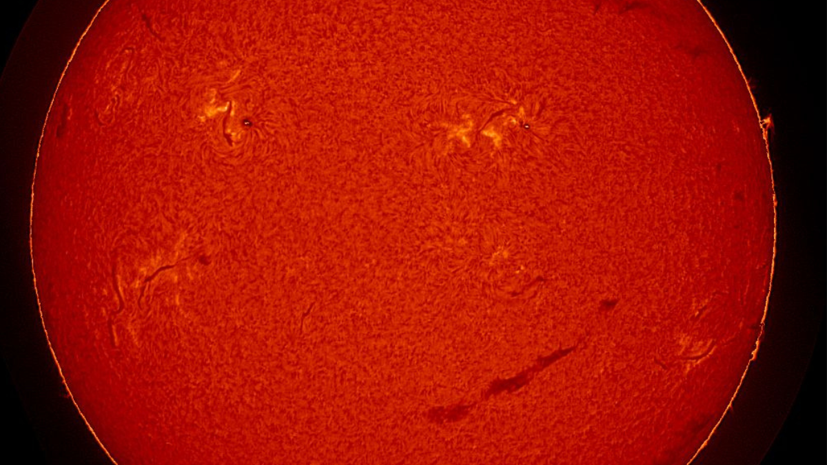 Słońce "uśmiechnęło" się do Ziemi