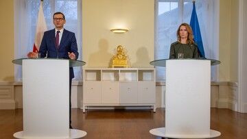 Premier Mateusz Morawiecki spotkał się z premier Estonii Kają Kallas
