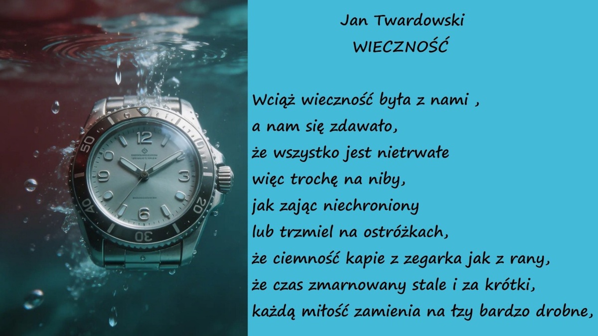 Wieczność Jan Twardowski Poezje Wiersze | Poezja Dla Duszy