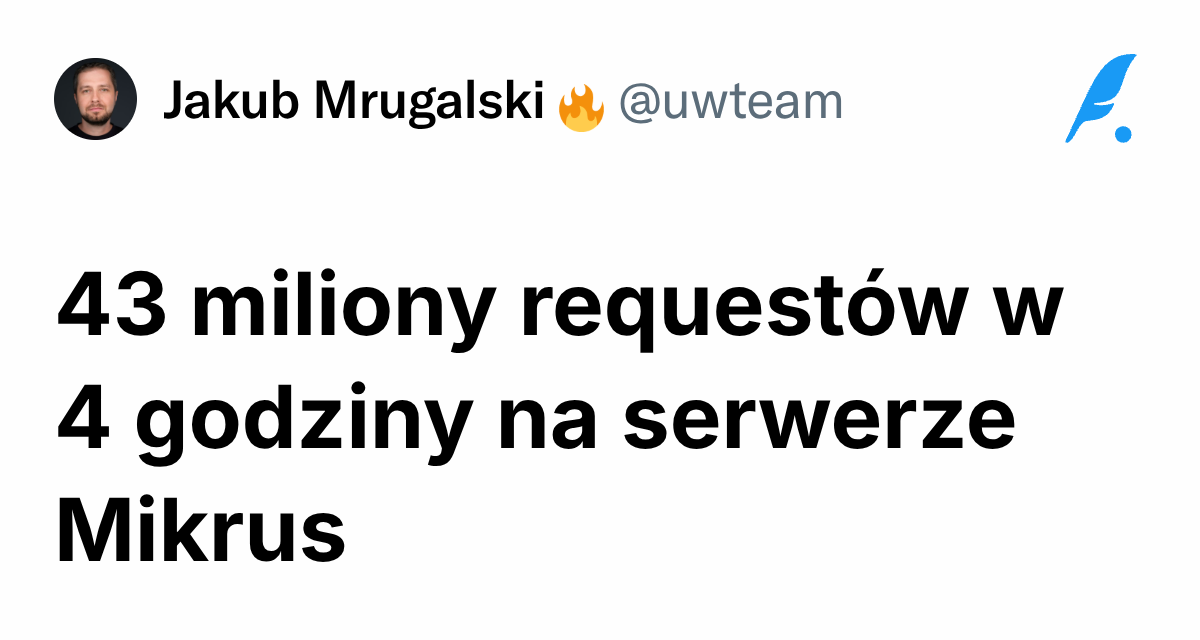 Poland Elects — zaplecze techniczne dużego ruchu.