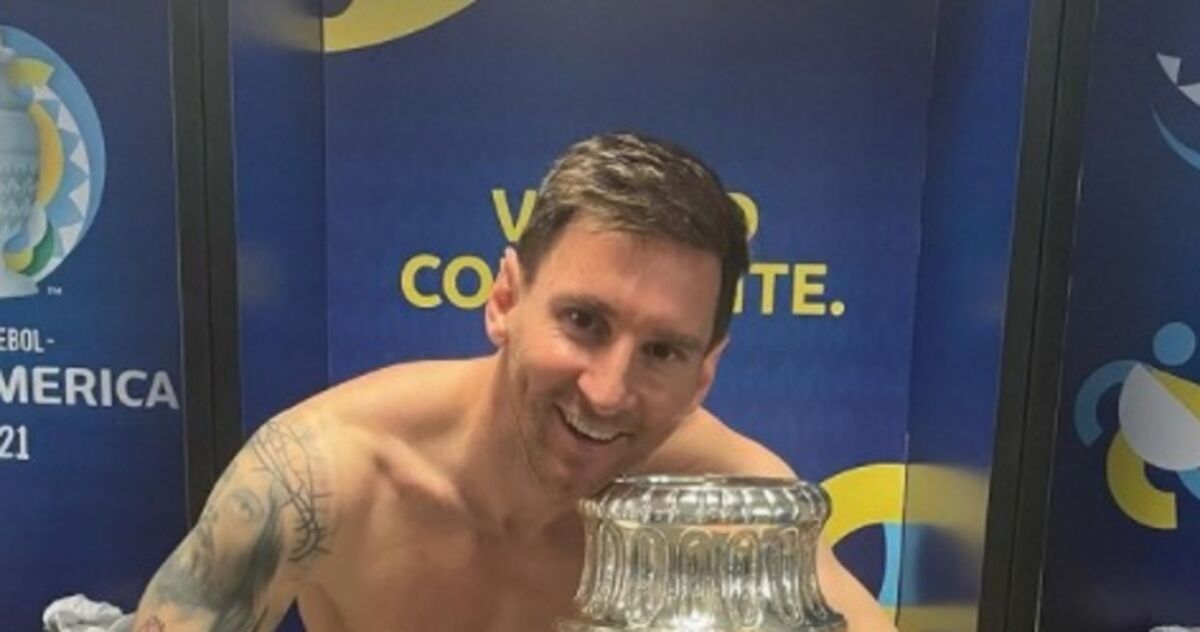 Zdjęcie Messiego z trofeum Copa America pobiło rekord polubień postu wśród sportowców