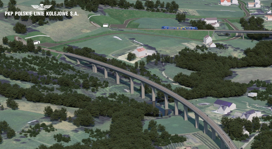 Pociągi uniosą się 35 metrów nad ziemią. Tory zawisną na gigantycznych estakadach