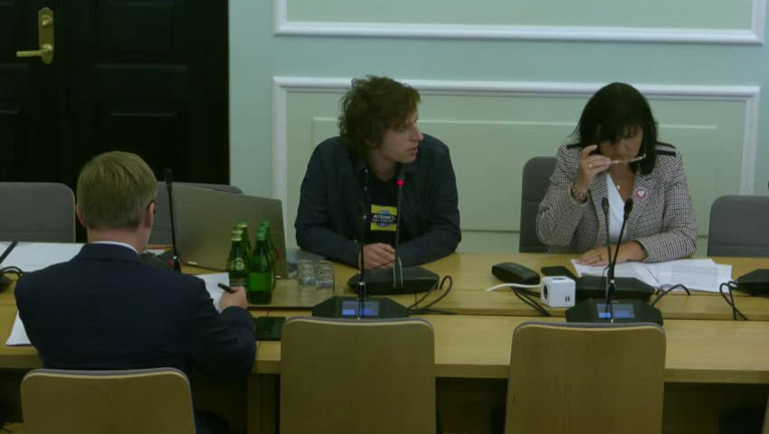 Zapis z komisji sejmowej z 10/09/2025 dot. postulatu o obowiązkowych kanałach RSS