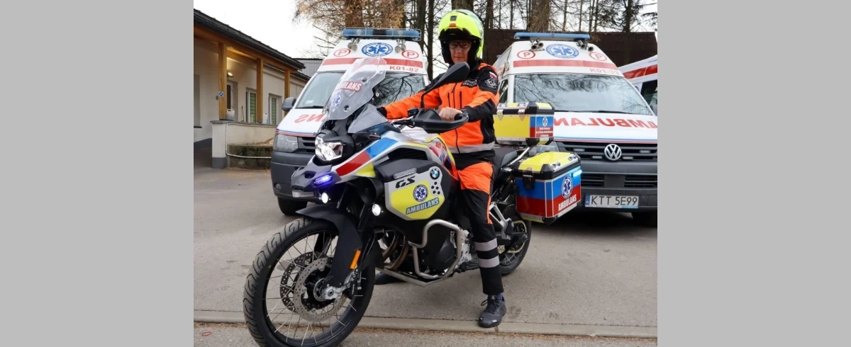 Od 1 maja szybsza pomoc medyczna w Zakopanem. Na drogi wyjedzie motoambulans