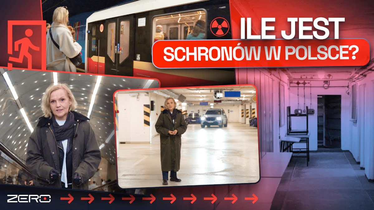 NIESPEŁNA 1% POLAKÓW ZNALAZŁOBY MIEJSCE W SCHRONIE. GDZIE MAMY SIĘ CHOWAĆ W PRZYPADKU ZAGROŻENIA?