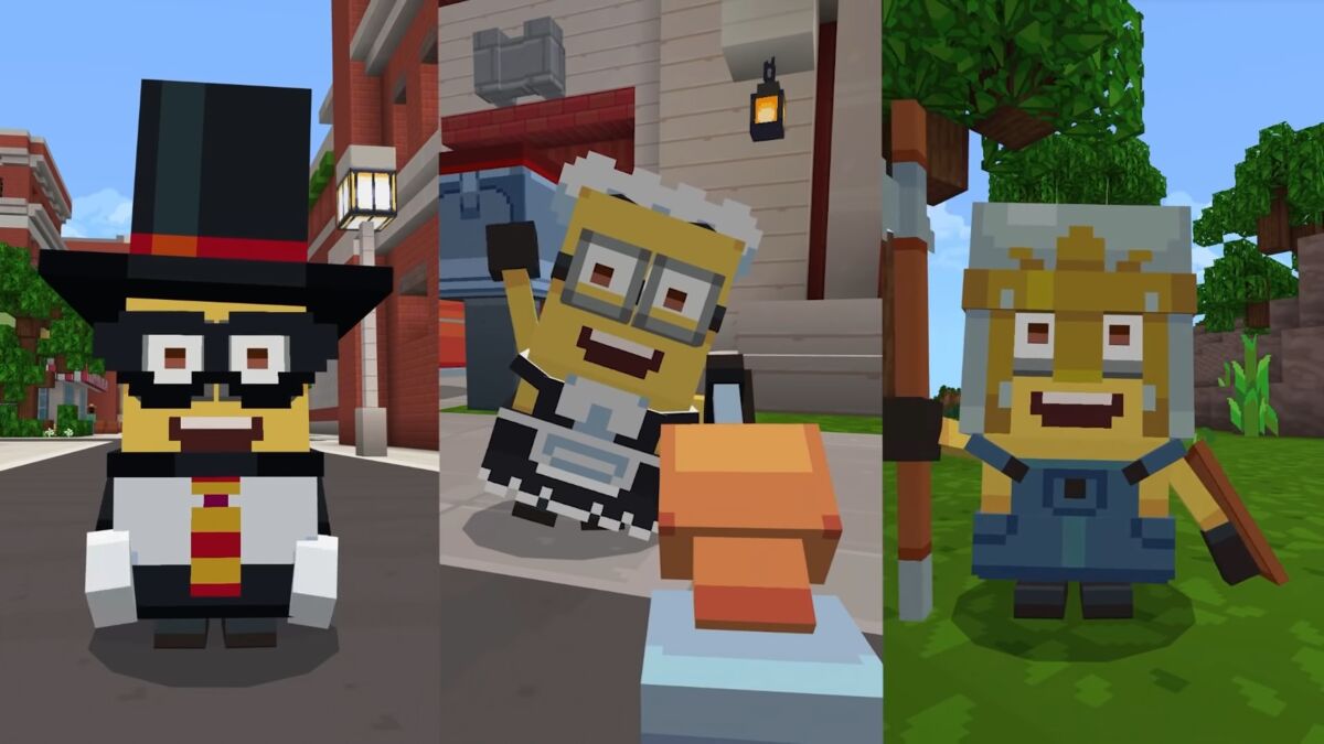Minionki wkraczają do świata Minecrafta