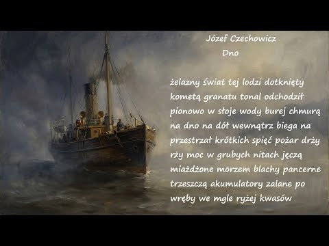 Dno Józef Czechowicz Poezje Wiersze | Poezja Dla Duszy