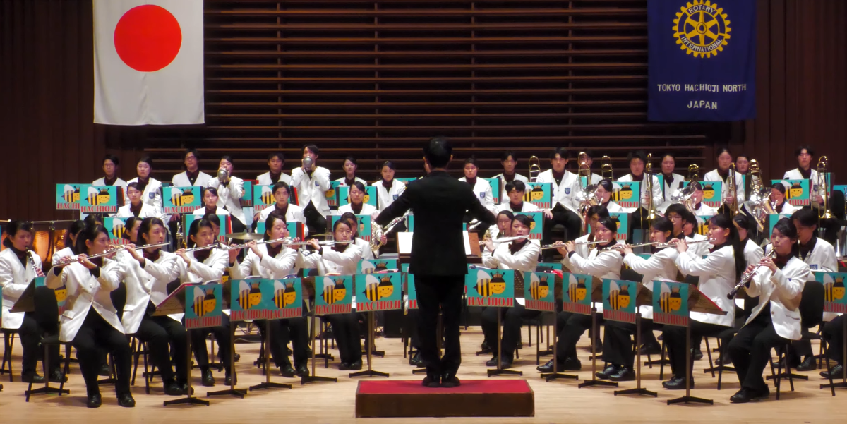 Hachioji Gakuen Hachioji High School - Fureai Concert 2026, Tokyo Hachioji North Rotary Club, 2026-01-18