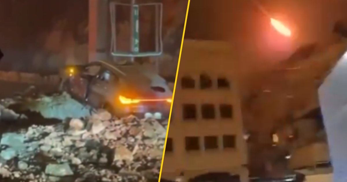 Iran uderzył w Jerozolimę. Ogromne zniszczenia, są ranni [WIDEO]