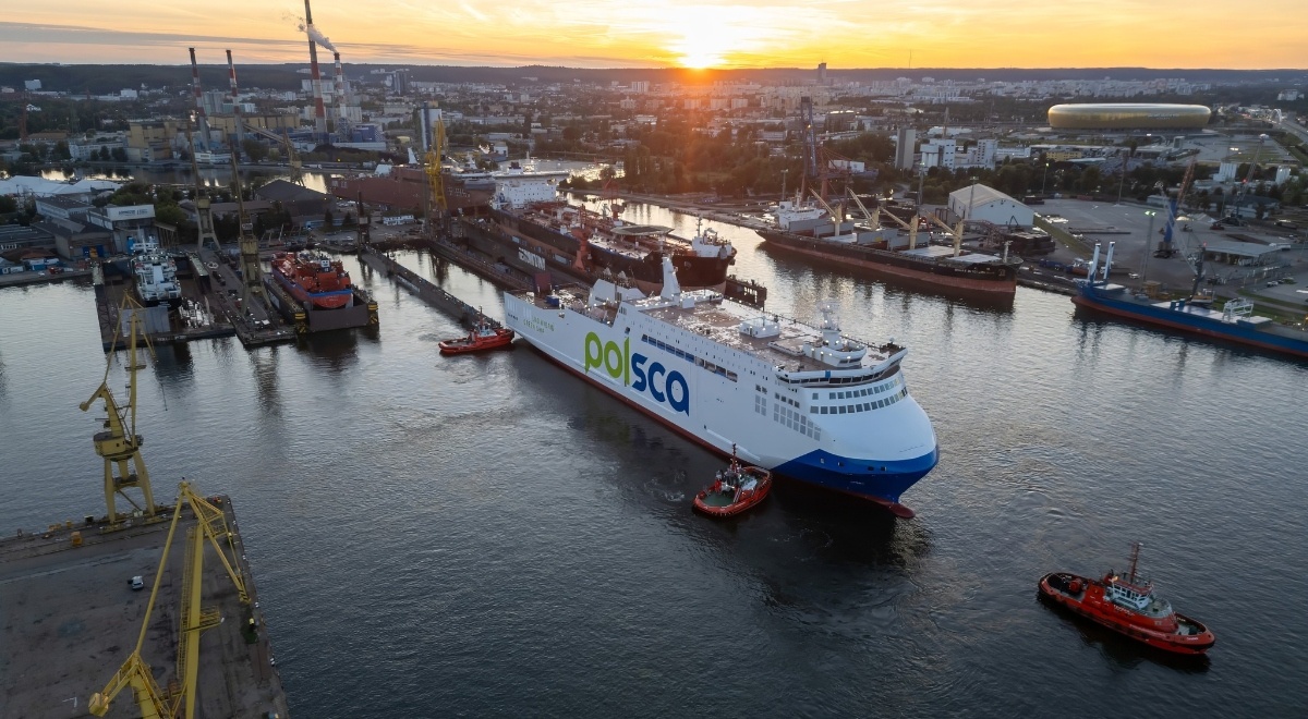 Jantar to najmłodszy polski prom. Supernowoczesna jednostka na Bałtyku