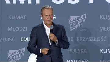 Campus Polska Przyszłości. Donald Tusk: władza przekroczyła granicę podłości