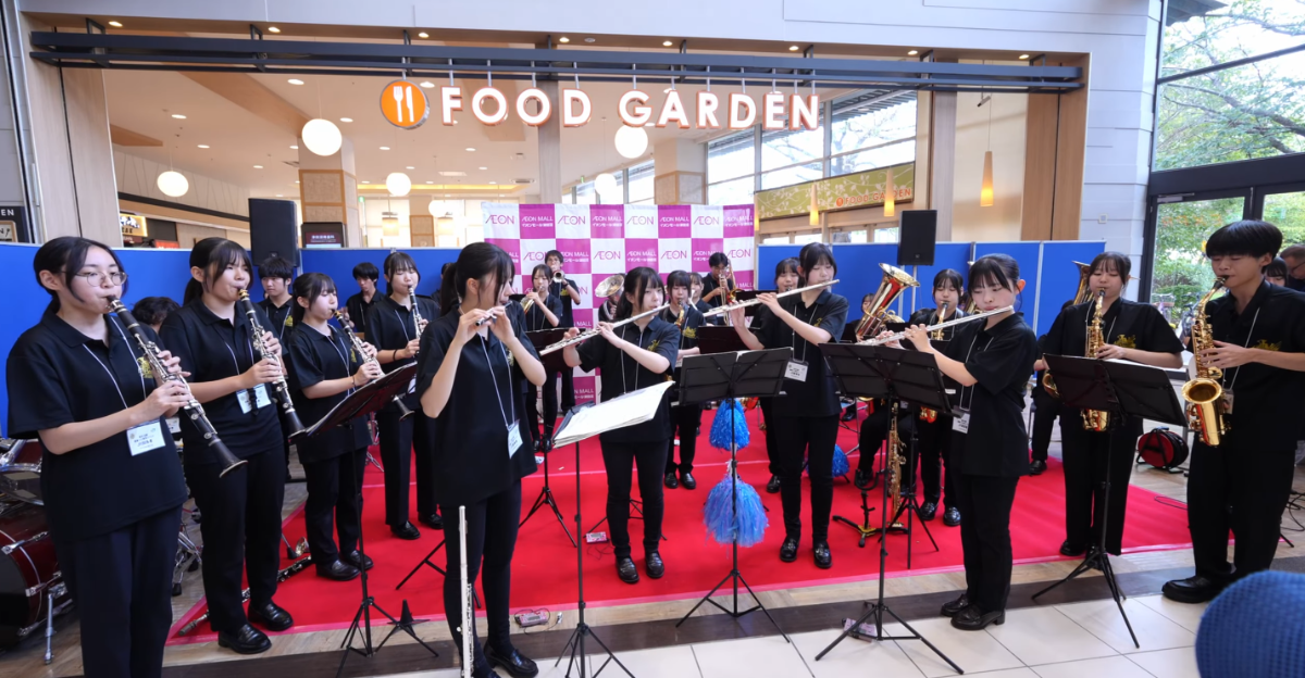 Chiba Prefectural Tsudanuma High School - Tsudanuma Station 130th Anniversary Event @ AEON Mall Tsudanuma, 2025-09-21